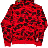 A Bathing Ape Hoodie - Medium Camo Cotton Blend