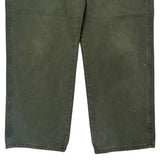 Dickies Carpenter Pants - 34W 29L Green Cotton