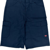 Red Kap Cargo Shorts - 29W 11L Navy Cotton