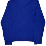 Tommy Hilfiger 1/4 Zip - Large Blue Cotton