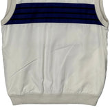 Polo By Ralph Lauren Striped Vest - Small White Polyester