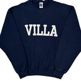 Russell Athletic College Sweatshirt - Medium Navy Cotton