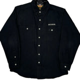 An American Legend Harley Davidson Shirt - Large Black Cotton