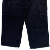 Carhartt Double Knee Carpenter Pants - 36W 27L Black Cotton