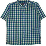 Patagonia Short Sleeve Shirt - XL White Cotton