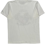 American Flag Alore Graphic T-Shirt - Large White Cotton
