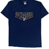 South Dakota State University Am College T-Shirt - Large Navy Cotton