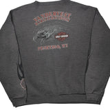Harley Davidson Graphic Sweatshirt - XL Gray Cotton