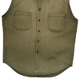 Levis Denim Vest - XL Khaki Cotton