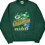 Green Bay Packers Lee Sport Football Sweatshirt - 2XL Green Cotton