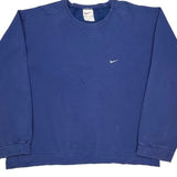 Nike Sweatshirt - XL Blue Cotton