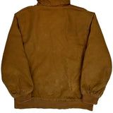 Age 10-12 Carhartt Jacket - Medium Brown Cotton