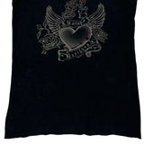 Town & Country Sports Center Harley Davidson Graphic Tank Top - Medium Black Cotton