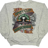 Saskatchewan Unbranded Graphic Sweatshirt - Medium Gray Cotton