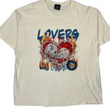 Lovers Wisdom Graphic T-Shirt - 2XL Multicoloured Cotton