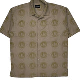 Stardon Short Sleeve Shirt - XL Beige Polyester