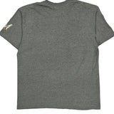 Brewers Baseball Nike Graphic T-Shirt - Large Gray Cotton