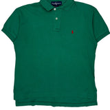 Ralph Lauren Polo Shirt - Small Green Cotton