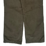 Carhartt Trousers - 36W 31L Brown Cotton