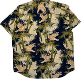 Guess Hawaiian Shirt - XL Multicoloured Cotton Blend
