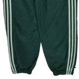 Adidas Track Pants - Large Green Nylon