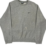 Nike Long Sleeve T-Shirt - XL Gray Cotton