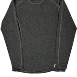 Carhartt Long Sleeve T-Shirt - Large Gray Polyester