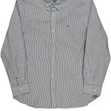 Tommy Hilfiger Striped Shirt - XL Blue Cotton