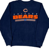 Chicago Bears Unbranded Football Sweatshirt - Small Navy Cotton
