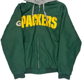 Packers Nfl Football Windbreaker - XL Green Polyester