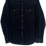 Levis Denim Shirt - Medium Black Denim