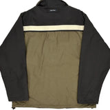 Nautica Striped Jacket - Medium Black Cotton Blend