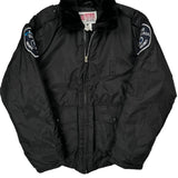 Flight National Patrol Bomber Jacket - XL Black Nylon