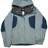 The North Face Waterproof Jacket - XL Blue Nylon