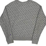 Reverse Weave Champion Sweatshirt - Medium Gray Cotton Blend