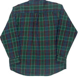 Britches Checked Flannel Shirt - XL Red Cotton