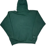 Nike Hoodie - Large Green Cotton