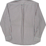 Gant Checked Shirt - Large White Cotton