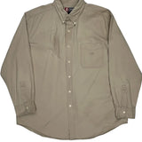 Chaps Ralph Lauren Shirt - XL Beige Cotton