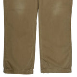 Carhartt Double Knee Carpenter Trousers - 38W 32L Khaki Cotton