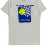 1988 USta/Volvo Tennis League Screen Stars Graphic T-Shirt - XL White Cotton Blend