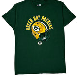 Green Bay Packers Nfl T-Shirt - Medium Green Cotton