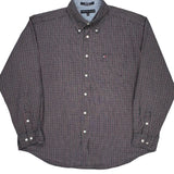 Tommy Hilfiger Checked Shirt - XL Red Cotton