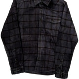 Patagonia Checked Flannel Shirt - Medium Black Cotton