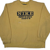 Nike Vintage Nike Graphic Sweatshirt - 2XL Yellow Cotton