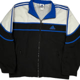 Adidas Track Jacket - Large Black Polyester