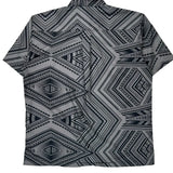 Eveni Hawaiian Shirt - XL Black Cotton