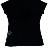 Stewart Chase Authentics Nascar T-Shirt - Large Black Cotton