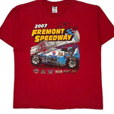 Fremont Speedway Jerzees Graphic T-Shirt - XL Red Cotton