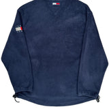 Tommy Jeans Fleece Jacket - Large Navy Polyester